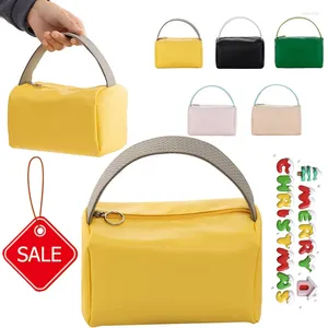 Bolsas de cosméticos Mulheres Bolsa à prova d'água Pvc Candy Colores Viagem Maquiagem Mulher portátil Maquia