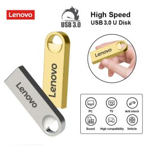 Adapter Lenovo 2TB USB Flash Drive Memory USB 1TB U Stick High Speed ​​Flash Memory Card OTG Pen Drive CLE USB Memory Stick For Laptop/PC