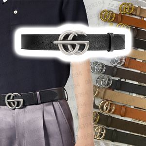 Ucci Belts Designer Belts For Men Designer Jeans Belt Clothing Women Leather Belt Litchi Brown Belt Luxury Belt Ceinture Cintura Ggbelt