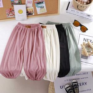 Shorts 3-9Y Summer Thin Breathable Mosquito proof Candy Colored Childrens Boys and Girls Baby PantsL2403