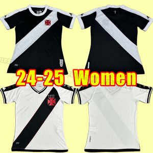 Kvinnor 2024 2025 Vasco da Gama Soccer Jerseys 24 25 Alex Teixeira Raniel Nene Morato Andrey Santos Respeito E Diversidade Football Shirtgirl Home Away Away