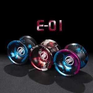 Yoyo Magic Yoyo E-01 Aluminiumlegierung professionelles Yoyo Beste nicht reagierende Yoyos 10 Kugellager Yoyo für fortgeschrittene Kindergeschenke