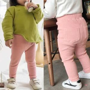 Shorts Spring and Summer Solid Pink Womens Tight Pants Cotton Ribbed Pants Sports Mens Sports Pants Childrens Sports Pants 2 to 7YL2403