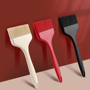 Accessories Silicone Wide Oil Brush Kitchen Non Shedding Heat Resistant Baking Oil Brush Sauce Brush Kitchen Cake BBQ Baking Tools