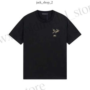Arc gömlek giyim tees baskısı 2023s çok yönlü moda markası klasik renkli baskılı baskılar gevşek unisex kuş tasarımcısı gömlek erkek tasarımcısı tişört 1 kc7a arc ceket 336