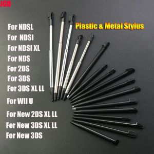 Hoparlörler 1pcs Siyah Plastik Stylus Dokunmatik Ekran Metal Teleskopik Stylus Kalem 2DS 3DS için Yeni 2DS LL XL Yeni 3DS NDSL NDSI NDS Wii için