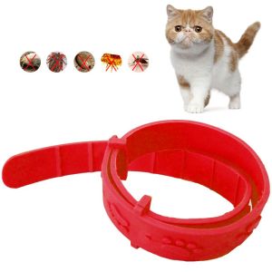 Case Vendita calda Cat Anti Flea Acaro Tick Collar senza pulci per toelettatura per toelettatura Effetto delle pulci per rimozione Fuci