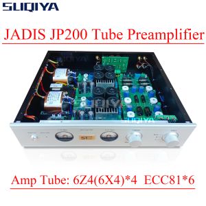 Förstärkare Suqiyakubota -typspänningsregulatorrörslikriktare Jadis JP200 Tube Preamp 6Z4 6x4 ECC81 Power Amplifier Audio