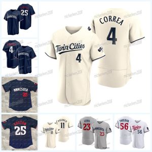 4 Carlos Correa Twins Jersey Royce Lewis Caleb Thielbar Byron Buxton Nichael A Taylor Joe Ryan Kyle Farmer Хорхе Поланко Макс Кеплер JH 329W