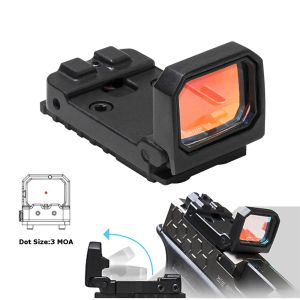 Optics Flip Up Red Dot Pistol Sight Reflex Sight Rmr Scope Mount for Mos Glock or Slide Cut Accept Rmr Pistola 1913 Mount Rifle Scopes