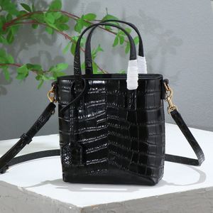 Mini zabawka torba na zakupy torba krokodyla złota sprzętowa torba crossbody moda kobiet zdejmowany pasek ramię torebka Wysoka jakość