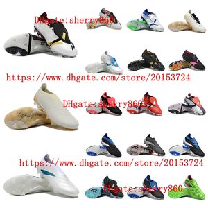 أحذية كرة القدم 30 الذكرى السنوية 24 ELITEES LOUGHES FG TF Bootball Boots طفرات طويلة تدريب المرابط الجملة بالجملة