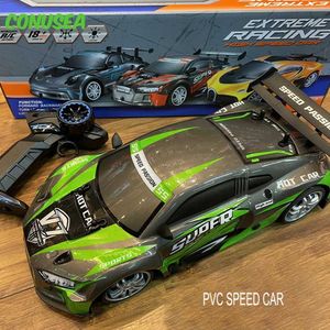 Carro elétrico/RC 1/14 RC Drift Car Carros de corrida de alta velocidade Caminhões 2.4g Brinquedos de carro de controle remoto para garotos Máquina elétrica Crianças Presente Toys T240506