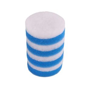 Tillbehör Kompatibelt värdepack Foam Filter Pad Fit For Eheim Classic 600/2217 (4 x Poly Fine, 4x Blue grov)