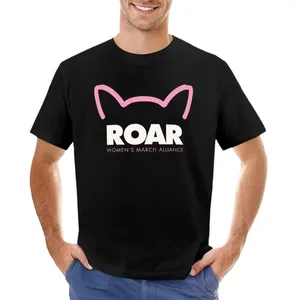 Herrpolos Pink Pussy Roar - Women's March Alliance T -shirt plus storlekar överdimensionerade mänskläder