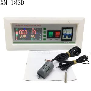 Accessories Automatic Egg Incubator XM18SD Controller Digital LED Temperature Controller Temperature Humidity Sensors Egg Hatcher Controlle