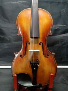 4/4 handmade violin carved JOSEPH GUARNERIUS 1742 pattern on back with case