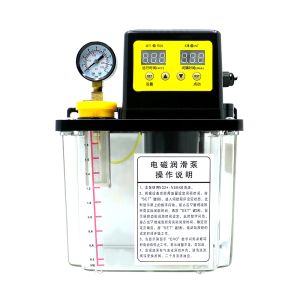 Pompa 1L 2L Pompa lubrificante Pompa dell'olio lubrificante automatico con calibro a pressione CNC LUBRICAZIONE LUBRICAZIONE LUBRICATORE