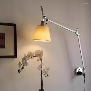 Lampada a parete Designer meccanico Simpulla testiera camera da letto semplice Lettura del bilanciere