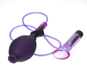 Cipy Pump Nowy 2014 Sprzedawanie fioletowych próżniowych zabawki Polega pochwowa cipka łechtaczka Pumper Pomper Produkt dla kobiet detalicznych 179014458306