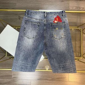 Men's Jeans Loewew Designer Correct Top Edition Autumn New Small Flame Embroidered Letter Jeans Mens Feet Trendy Pants