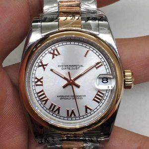 Watch Watch Watches Watches AAA الساق الميكانيكي الأوتوماتيكي لسجل Lao Family White Full Automatic Watch 31 ساعة ميكانيكية Haw Qbga