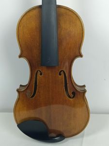 4/4 Violin Masterpiece Rich Sound Solid Spruce Maple Strad Copy Fiddle