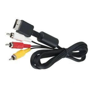 Joysticks Audio Video Bord Wire Svideo AV Cable Cable Композитный Svideo RCA AV 2IN1 для PS2 для PS3 для PlayStation 2 3 Консоль Sony Onleny