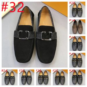 Scarpe in pelle scamosciata in pelle autentica da 70 model uomini casual scarpe di moda casual marca di lussuoso designer di design maschile mocsine piatti traspiranti slip su scarpe da guida taglia 38-46