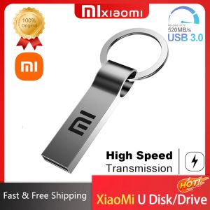 Приводы xiaomi Metal Оригинальный высокоскоростный диск портативный SSD USB 3.0 Drive Drive Drive 1 ТБ 2 ТБ для ноутбука ПК 256 ГБ 512 ГБ большой емкость