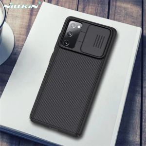 Обложки для Samsung Galaxy S20 Fe 2022 2020 Case Case Nillkin Camshield Slide Camera Protect Copt Conficity для Samsung S20 Ultra S20+ Plus 5G