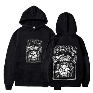 メンズフーディーズスウェットシャツクラシック2024 New Fear Cry Hoodie両面メンズとレディーススポーツシャツユニセックス長袖カジュアルQ240506