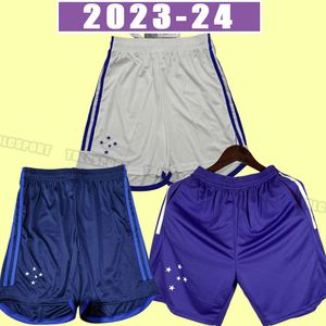 2023 2024 Camisa Cruzeiro Soccer Shorts 100 اذكرات كرة القدم سروال كرة قدم 24/25 Home Pottker Dede