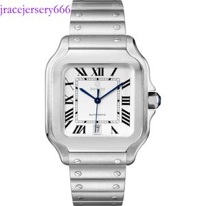 NY La GM Business Automatyczni miłośnicy wykonani z premium ze stali nierdzewnej Pieczona niebieska zegarek igła Sapphire Sapphire Deep Waterproof Fashion Gift VVS