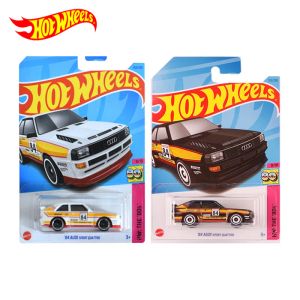 Samochody Oryginalne Hot Wheels Car 84 Audi Sport Quattro Toys for Boy 1/64 Metal Diecast Hw Topin Model Vehicle Prezent urodzinowy C4982