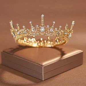 Wedding Hair Jewelry Itacazzo Bridal Headwear Crown Gold Colour Atmospheric Circular Tiaras Suitable for Womens Wedding Birthday Party