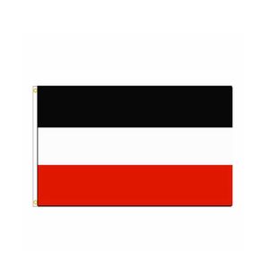 Bandeira bandeira preta bandeira vermelha branca bandeira de decoração de casa ao ar livre 90x150cm Banner impresso de poliéster