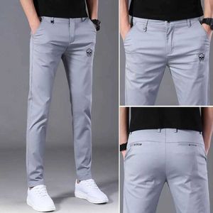 Spodnie męskie spodnie Męskie spodnie wiosna lato Korea Mężczyźni spodnie swobodne sporne spodnie odzieży roboczej Wysokiej jakości elastyczne szybkie suchy mężczyzna Y240506