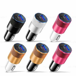 Quick 70W Car Charger Fast Charging Portable Battery Charger For Car Mobile Phone Car Chargeing For IPhone 11 12 13 14 XR