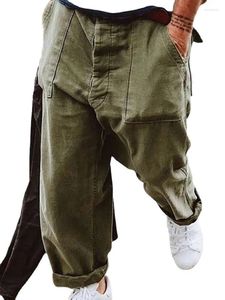 Men's Pants Mens Work Baggy Cargo Men Relaxed Fit Trousers Elastic Quick Drying Lightweight Outdoor
