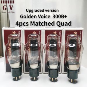 プレーヤーゴールデンボイス300B 300B+ 300Bプラス真空チューブ交換アップグレード300BTUBE VAEマッチングアンプ高忠実度マッチ付きクワッド