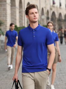 Мужская половая бренда Polos Brand Polo Shirt 2024 Summer Completed Clorked Classicest Classicestess Commory Ice Casual Business Fort