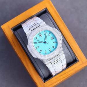 Life Mens Watches With Diamond Wristwatch Waterproof Design High Quality Designer Armurs Gift Luxury Watch