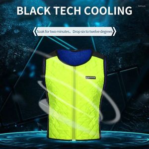 Motorcykelkläder Lyschy Summer Cooling Vest Riding Water Breattable Gear