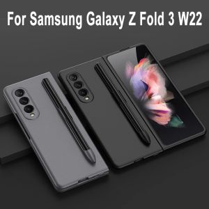 Ladegeräte für S Stiftfalten -Edition Samsung Galaxy Z Fold 3 W22 Telefonhülle mit Stift -S -Stifthalter für W22 -Schutzabdeckung mit S -Stiftschlitz