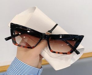 Óculos de sol Moda gato de óculos solares Mulheres 20222 Leopardo Eyewear Eyewear High Quality Designer Sun Shades para Ladiessungulas Sungl1407220