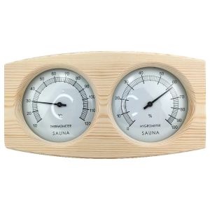 Gauges Portable Sauna Room Water Vapor Wooden Thermometer Hygrometer Outdoor Greenhouse Temperature Hygrometer Tools Accessories