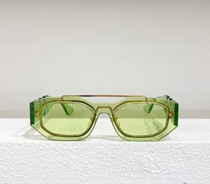 Óculos de sol verdes transparentes 2235 mulheres designers de designers homens tons de verão sunnies Lunettes de Soleil UV400 Eyewear