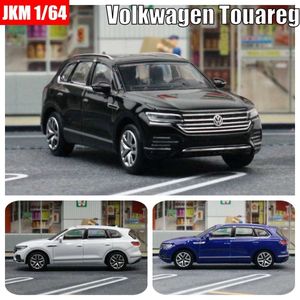 Diecast Model Arabalar 1 64 Volkswagen Touareg SUV Sport Mini JKM 1/64 Premium Oyuncak Araba Tekerlekli Die Döküm Alaşım Serisi Hediye2405