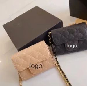 Portafogli designer wallet sacchette negozi fabbrica hot mini anel anel borse a catena di lusso a spalla singola sacca